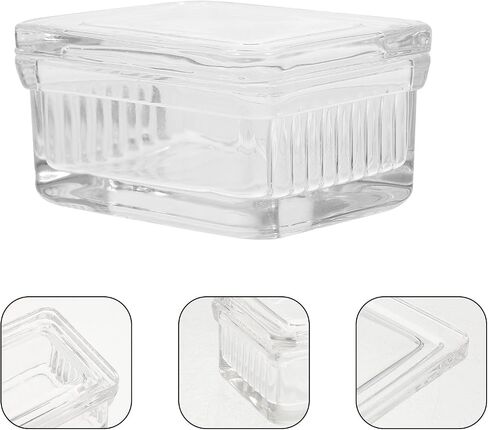 Healeved Laboratory Glass Slide Staining Jar 10pcs Reusable Glass Staining Tank with Slide Holder Professional Coplin Jar for Laboratory Use in Saudi Arabia