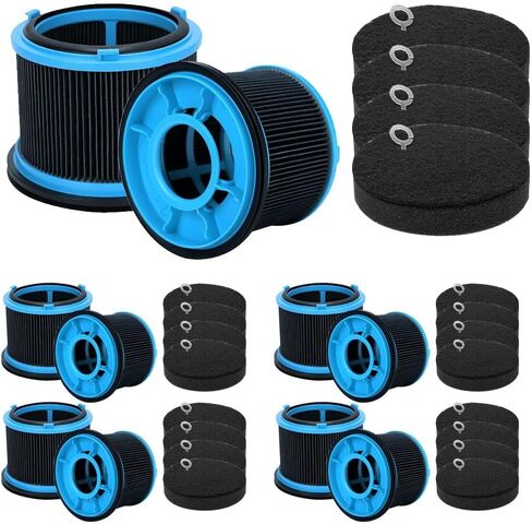 بدائل مرشحات الفراغ لـ Bissell 4052 4039 4137 PowerClean FurGuard 280W وFurFinder 200W مكنسة لاسلكية قائمة بذاتها مع 6 مرشحات HEPA و12 وسادة تصفية مسبقة in Kuwait