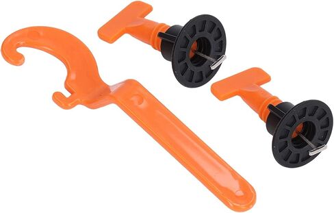 YWBL-WH Adjustable Tile Leveler, Wall Leveling System Kit with Spacers and Positioning Tool for Flooring, High Flatness and Efficiency in Kuwait