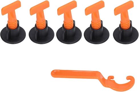 YWBL-WH Adjustable Tile Leveler, Wall Leveling System Kit with Spacers and Positioning Tool for Flooring, High Flatness and Efficiency in Kuwait