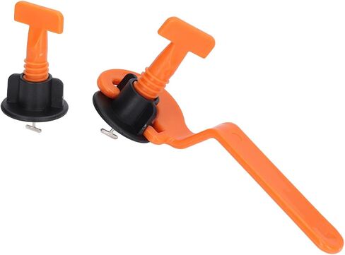 YWBL-WH Adjustable Tile Leveler, Wall Leveling System Kit with Spacers and Positioning Tool for Flooring, High Flatness and Efficiency in Kuwait