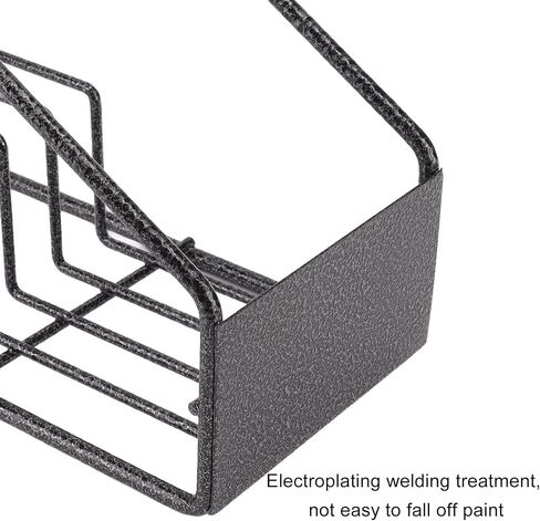 Stainless Steel Wire Bottle Holder, 4 Compartment Staircase Shape Syrup Rack, Smooth Surface Rack with Efficient Organization, Ideal for Kitchen, Coffee Shop & Wine Condiment in Kuwait