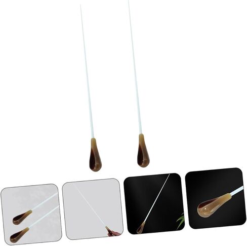 BESPORTBLE 2pcs Durable Resin Orchestra Conducting for Senior Marching Band Lightweight Music Conducting Supplies for Concerts and Performances in Kuwait