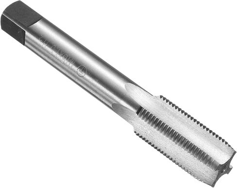 Uxcell صنبور سفلي يدوي M18 x 1.5 H2 متري خيط قاع نمط خيوط صنابير عالية السرعة فولاذ HSS6542 مزامير مستقيمة أداة التنصت على المسمار in Kuwait