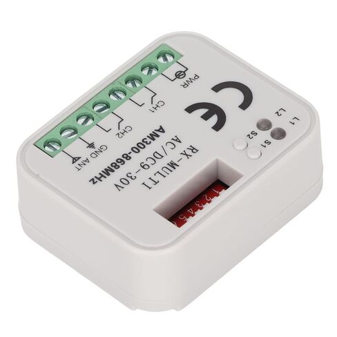 Universal Remote Control Switch, 9 to 30V 300 to 868MHz Multifrequency Remote Switch Module, 2 Way Remote Control Switch Module, Yanmis81wsgv0742 in Kuwait