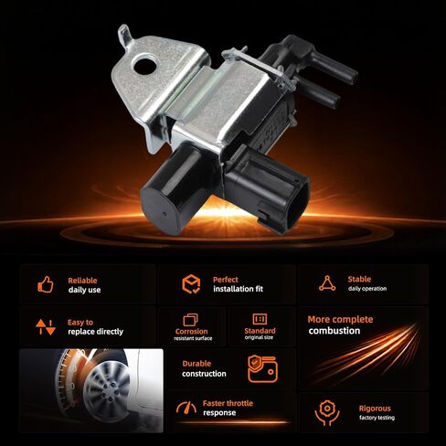 VIAS Control Solenoid Valve 14955-8J10A 911-506 P1800 K5T46673, 3.5/4.0L, for Nissan Frontier/Maxima/Murano/NV/Pathfinder/Quest/Xterra, 2001-2015, Intake Manifold Runner Control Solenoid Valve ﻿ in Kuwait