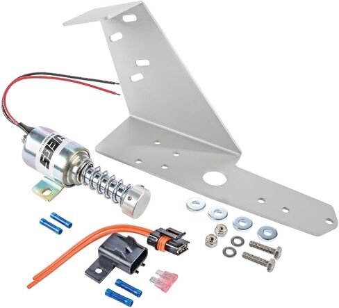 JEGS Shifter Solenoid With Mounting Plate | For Powerglide With Hurst Quarter Stick, Quarter Stick II (Rear Exit Cable), And B&M Pro Stick | Draws 1.22 Amps At 12 Volts in Kuwait