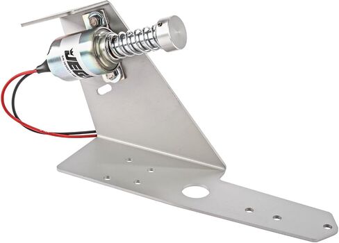 JEGS Shifter Solenoid With Mounting Plate | For Powerglide With Hurst Quarter Stick, Quarter Stick II (Rear Exit Cable), And B&M Pro Stick | Draws 1.22 Amps At 12 Volts in Kuwait