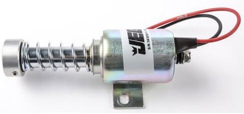 JEGS Shifter Solenoid With Mounting Plate | For Powerglide With Hurst Quarter Stick, Quarter Stick II (Rear Exit Cable), And B&M Pro Stick | Draws 1.22 Amps At 12 Volts in Kuwait