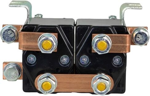 XYZIL 24V 200A SW182 Motor Reversing Contactor Solenoid Compatible with Albright SW102B-1 SW182-4 w/Bracket SPDT for Electric Vehicle Truck Airport Tractor in Kuwait