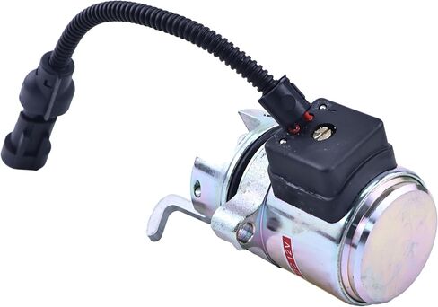 12V Fuel Shutdown Solenoid 04287583 04287116 T114678 Compatible with Deutz 1011 2011 Engine for Genie Lift GS-3384 GS-3390 GS-4390 GS-5390 S-60 S-65 S-80 in Kuwait