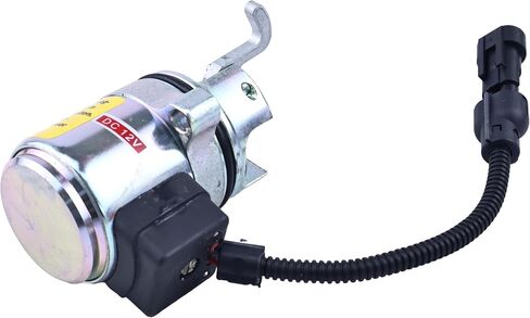 12V Fuel Shutdown Solenoid 04287583 04287116 T114678 Compatible with Deutz 1011 2011 Engine for Genie Lift GS-3384 GS-3390 GS-4390 GS-5390 S-60 S-65 S-80 in Kuwait