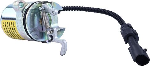 12V Fuel Shutdown Solenoid 04287583 04287116 T114678 Compatible with Deutz 1011 2011 Engine for Genie Lift GS-3384 GS-3390 GS-4390 GS-5390 S-60 S-65 S-80 in Kuwait