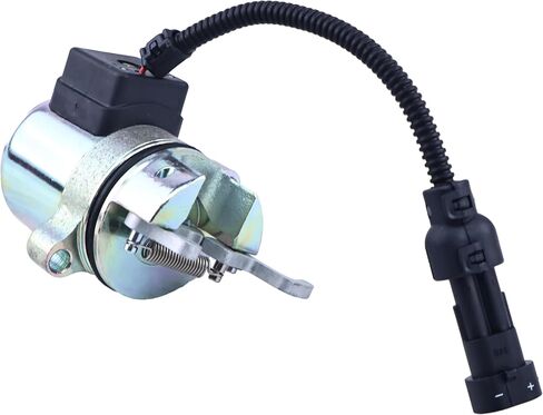 12V Fuel Shutdown Solenoid 04287583 04287116 T114678 Compatible with Deutz 1011 2011 Engine for Genie Lift GS-3384 GS-3390 GS-4390 GS-5390 S-60 S-65 S-80 in Kuwait