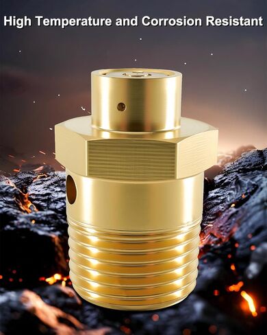 Safety Pop Off Valve - Compressor Pressure Relief Valve Fit for 550/750, Precise Pressure Relief Replace 131081 3559097 3403479 in Kuwait