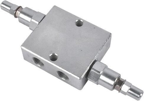 Hydraulic Relief Cushion Valve 3/8 NPT Ports 12 GPM, Dual Crossover Pressure Relief Valve with Adjustable Range 150-2600 PSI for Hydraulic Motor Cylinder # DCRV45-06N in Kuwait