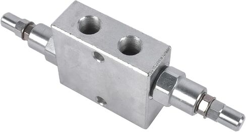 Hydraulic Relief Cushion Valve 3/8 NPT Ports 12 GPM, Dual Crossover Pressure Relief Valve with Adjustable Range 150-2600 PSI for Hydraulic Motor Cylinder # DCRV45-06N in Kuwait