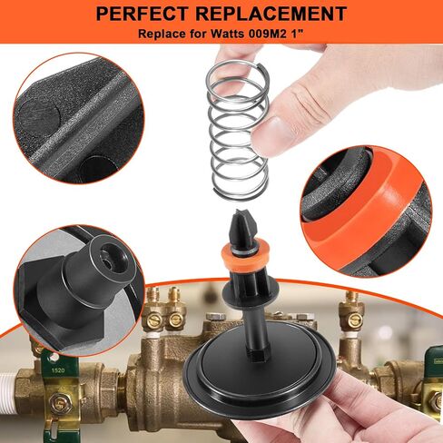 YMT Replace for 1" 009M2 & 009 LF009 Reduced Pressure Zone Assemblies Fit for Watts 009M2 1" Total Repair Kit in Kuwait