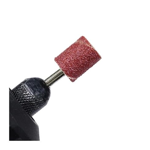 384pcs Sanding Drums 80-600 Grit Sanding Bands Sleeves with Drum for Nail Drill Rotary Abrasive Tools in Kuwait