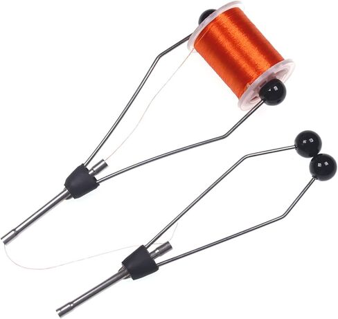 Smooth Fly Tying Bobbin Holder Bobbin Threader Ceramic Feet Fly Tying Tool Adjustable for Spools Holder Tyingg Bobbins for Sewing Machine Fishing in Kuwait