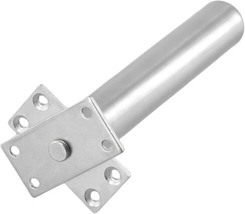 Concealed Tubular Door Closer Automatic Soft Close Spring,For Doors Up To 50Kg Rated Silver,Non-Handed With Screws(Black) in Kuwait
