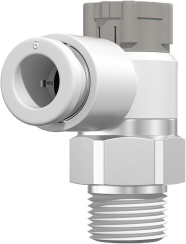Speed Control Valve Connector AS1201F/201F-M3-M5/01/02-04/03A/06A/08SA/10SA 1Pcs(S-AS2211F-02-06SS-A) in Kuwait