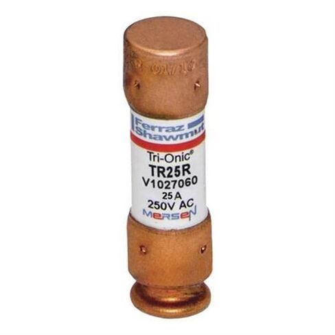 TR25R - 25 أمبير 250 فولت فئة RK5 ثنائي العنصر تأخير الوقت فيوز - بديل متوافق لصمامات MERSEN in Kuwait
