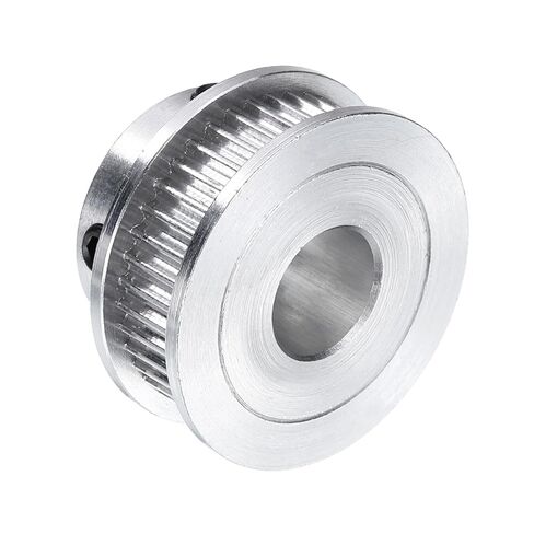 uxcell 4pcs GT-2 40T Pulley Synchronous Wheel 10mm Bore, Aluminum Timing Pulley 40 Teeth, Fit Width 6mm Timing Belt for 3D Printer CNC Machine in Kuwait