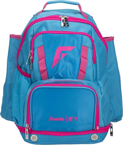 Franklin Sports Gameday Baseball + حقائب ظهر Fastpitch Softball - حقائب الخفافيش للبالغين + الشباب للمعدات - حقائب الخفافيش المقاومة للماء in Kuwait
