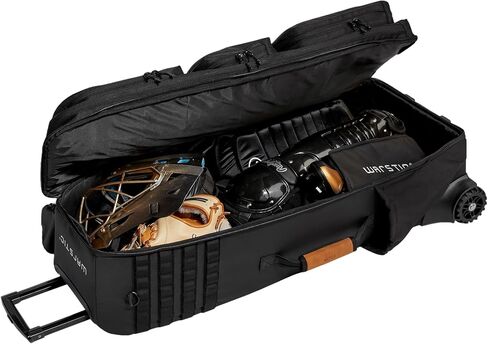 WARSTIC | Warrior's Rolling Wheeled Bag | Baseball & Softball | Black in Kuwait