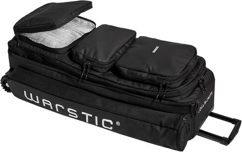 WARSTIC | Warrior's Rolling Wheeled Bag | Baseball & Softball | Black in Kuwait