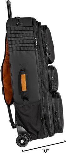 WARSTIC | Warrior's Rolling Wheeled Bag | Baseball & Softball | Black in Kuwait