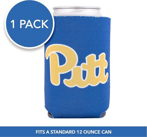 Desert Cactus University of Pittsburgh Can Insulator Panthers Pitt Beverage Cooler 1 Pack Foam 12oz Can Holder Single Sided (Design A) in Kuwait