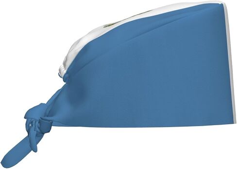 Scrub Caps for Women Men Sweatband Working Cap with Adjustable Tie Breathable Nurse Caps in Kuwait