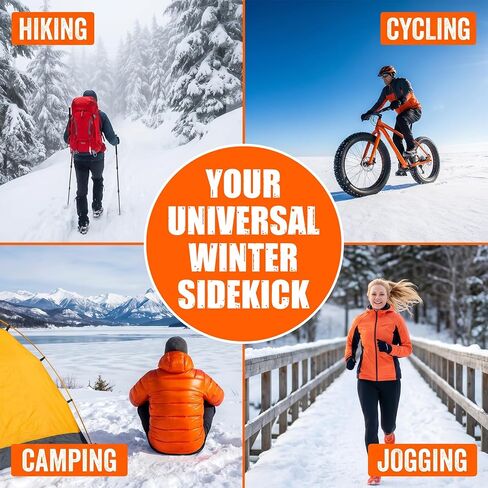 Hand Warmers Disposable 220/110/50/20 Pack - 12-Hour Long-Lasting Air-Activated Heat Packs - Odorless & Portable Hand, Body, Pocket Warmers for Skiing, Hunting, Hiking & Outdoor Activities in Kuwait