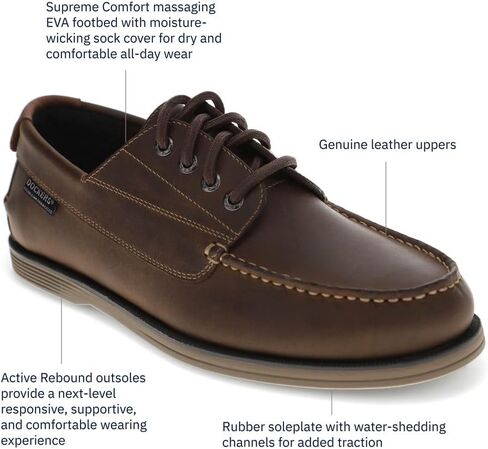 DOCKERS Mens Dawson Active Rebound Boat Shoes in Kuwait