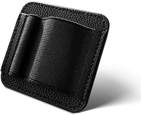 SHANLING Magnetic Leather DAC Case K2, Strong Magnet, DAC Pocket, Powerful Suction, Android Cell Phone Back Clip, DAC Accessories - Black（Compatible with UA2-UA7 UA3 UA4 UA6 UA7 Full Series & More） in Kuwait