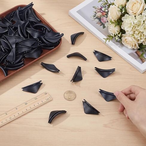 BENECREAT 50 Pcs Snack Vending Machine Universal Product Coil Pushers, Black Plastic Coil Spring Pushers for Snack and Candy Dispensing in Kuwait