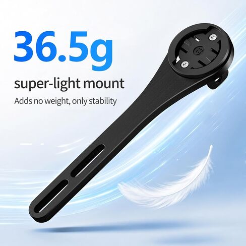 Out-Front Bike Computer Mount - Aluminum Combo Bracket for Camera & Light - Fits 31.8mm Handlebars in Kuwait