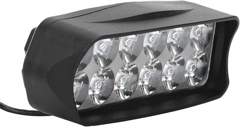 1200lm Ebike المصباح، العالمي 12V-100V ABS مصباح أمامي صغير للدراجة، أضواء الدراجة الكهربائية العملية، مناسبة للدراجات النارية، دراجة كهربائية، دراجة ثلاثية العجلات، 4.5x1.7x1.8in in Kuwait