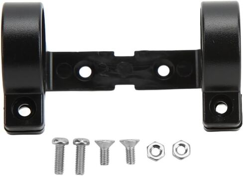 Electric Bike LCD Display Holder Plastic Bracket for LCD3 LCD3U LCD8H LCD8HU with Screws and Nuts(Black) in Kuwait