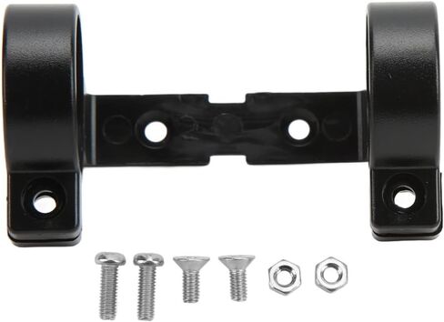Electric Bike LCD Display Holder Plastic Bracket for LCD3 LCD3U LCD8H LCD8HU with Screws and Nuts(Black) in Kuwait