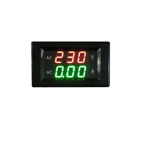 LED Digital VA Dual Meter AC 100A Voltage | [](Black,AC130-500V) in Kuwait