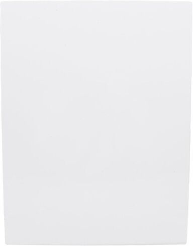 3-Ply Blank Pickguard Sheet 9.5x12", DIY Scratch Plate Backplate Replacement for ST TL Jazz Bass Electric Guitar (White Pearl) in Kuwait
