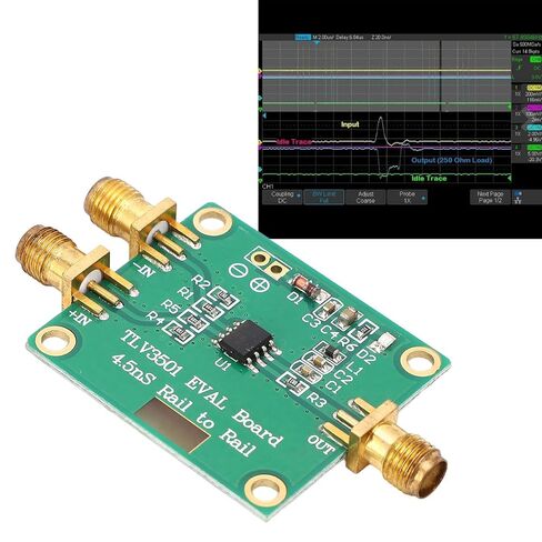 High Speed Comparator Module TLV3501 Ultra Fast 4.5ns Response Time SMA Female Thread Input Output Rail to Rail Output for Automatic Test Equipment Base Stations and Thresho in Kuwait