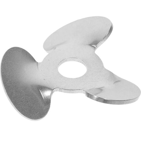 Stainless Steel Laboratory Stirrer Blade for Reagent Mixing with Four Blades, Easy to Use and Maintain, Suitable for Biochemical Laboratory Applications in Kuwait