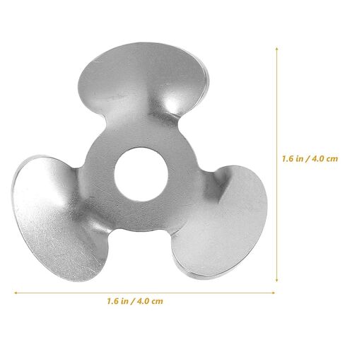 Stainless Steel Laboratory Stirrer Blade for Reagent Mixing with Four Blades, Easy to Use and Maintain, Suitable for Biochemical Laboratory Applications in Kuwait