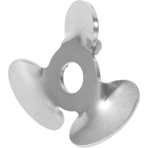COHEALI Laboratory Reagent Stirrer for Scientific Research and Biochemical Laboratory Stainless Steel Replacement Paddle Easy to Use and Maintain Mixing Blade in Silver in Kuwait