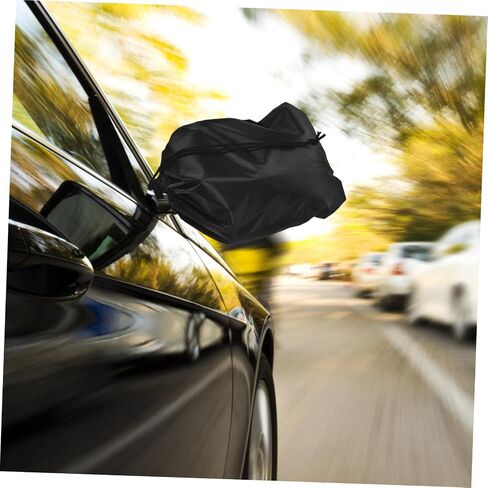 2pcs Side Mirror Oxford Cloth Protective for Car Exterior Rearview Mirrors Easy Elastic Installation Snow and Frost in Kuwait