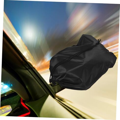 2pcs Side Mirror Oxford Cloth Protective for Car Exterior Rearview Mirrors Easy Elastic Installation Snow and Frost in Kuwait